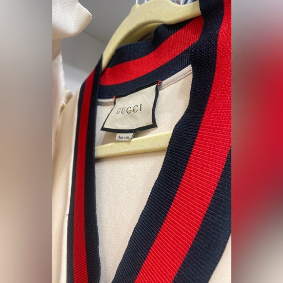 Gucci Stretch viscose dress with Web - Picture 8 of 8